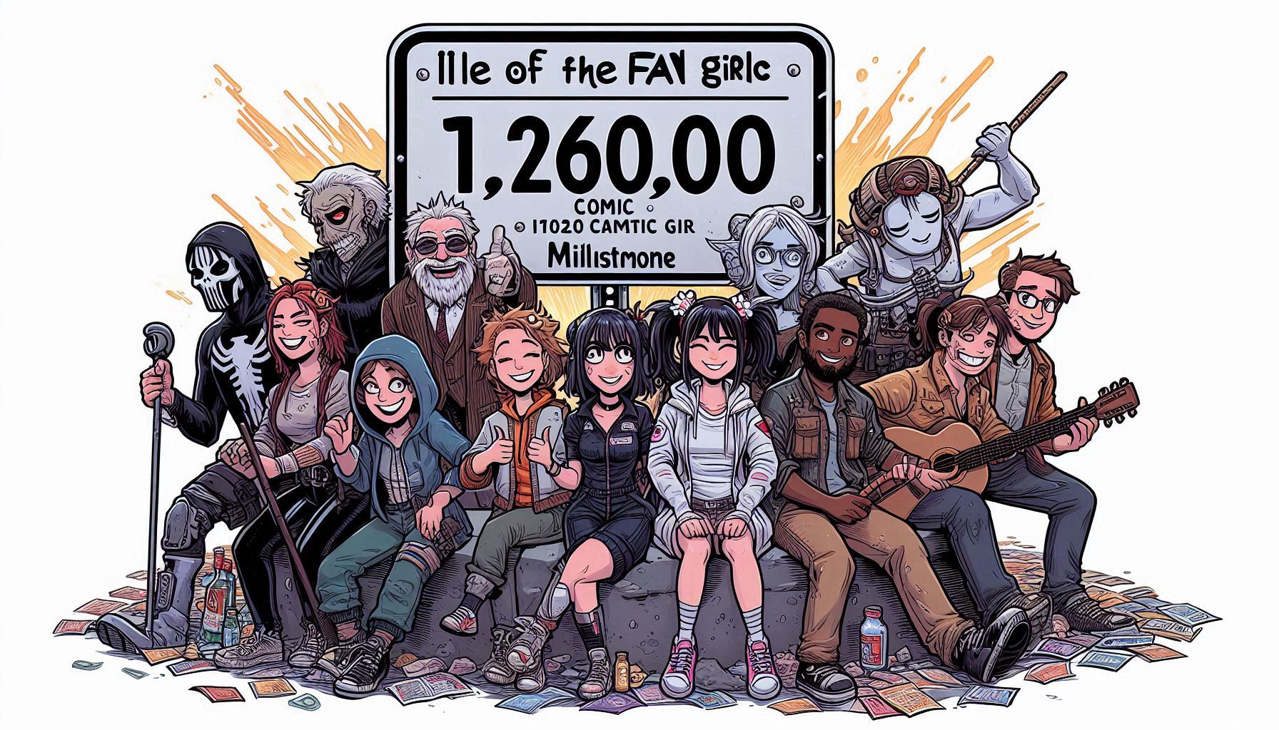 迷妹漫畫(huà)團(tuán)隊(duì)里程碑